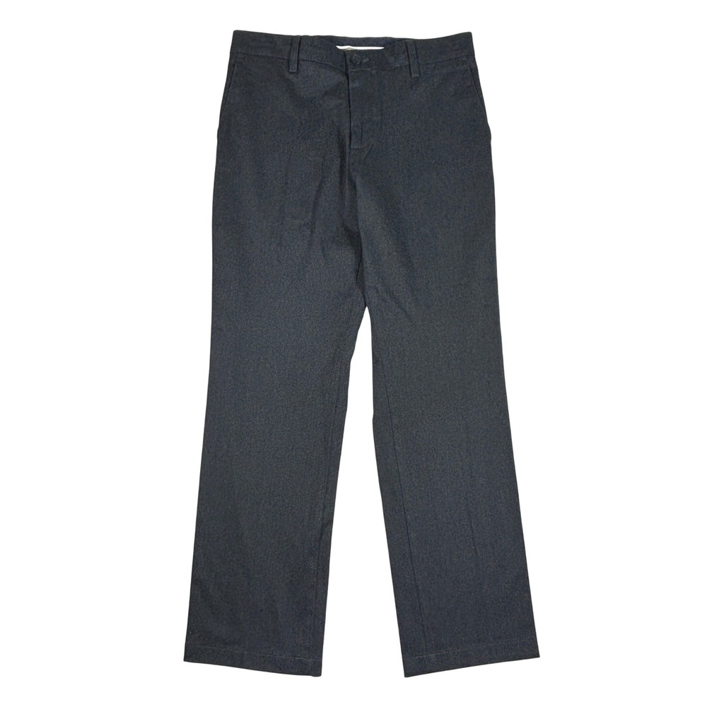 Dockers Mens Signature Khaki Straight Fit Flex Comfort Pants Charcoal Gray 31x30